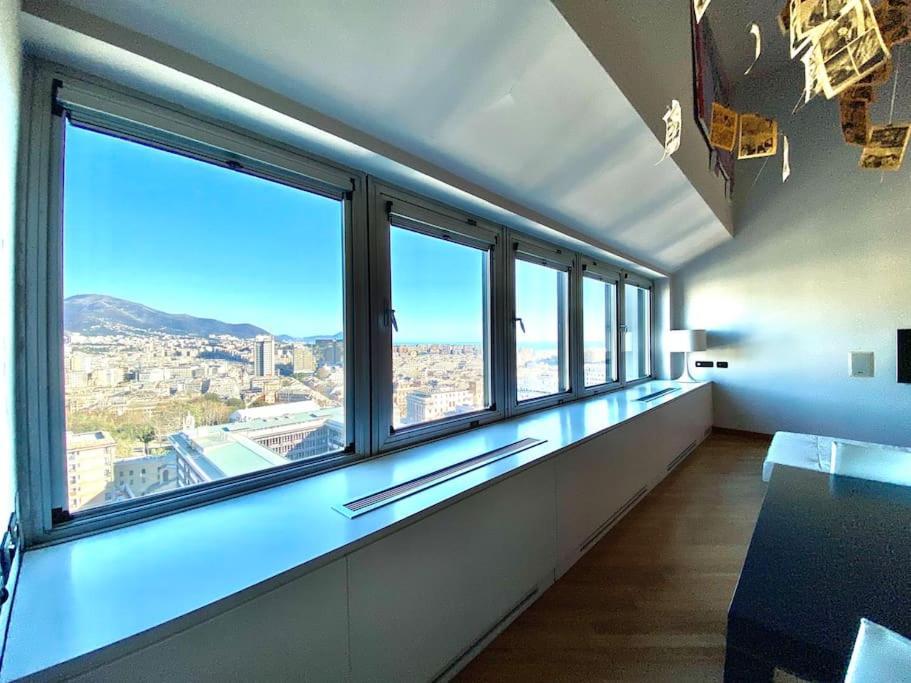 Sky Loft Genova Apartment Ngoại thất bức ảnh